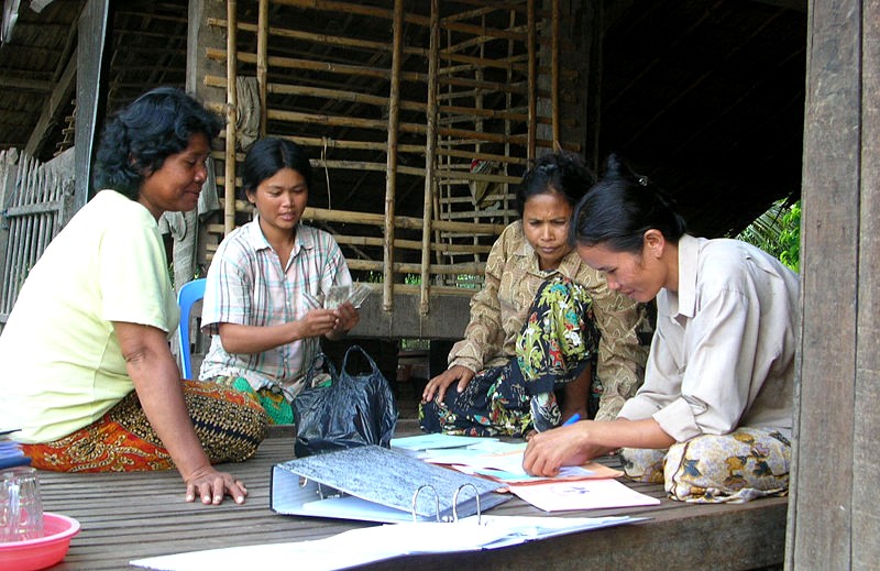 Banque communautaire solidaire au Cambodge